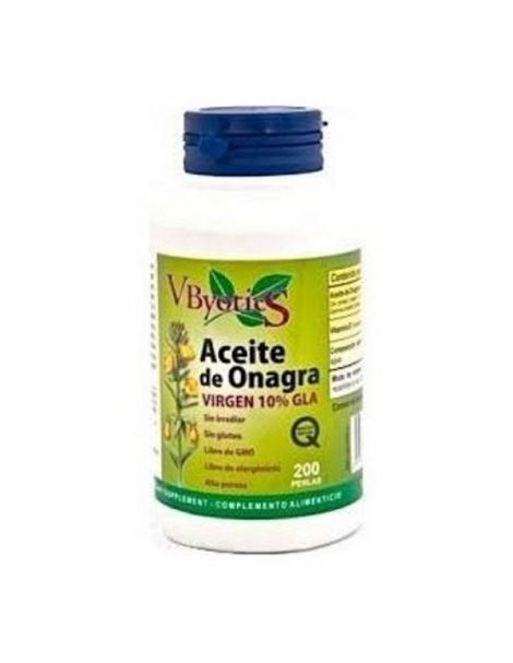 Aceite de Onagra Virgen VByotics - 200 perlas