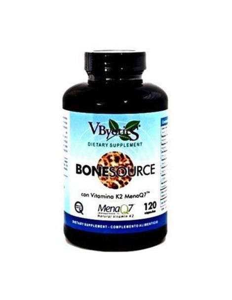 Bone Source Vitamina K2 (Mena Q7) VByotics - 120 cápsulas