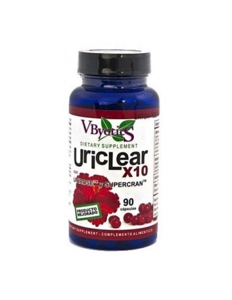 Uriclear X10 (Utirose Supercran) VByotics - 90 cápsulas