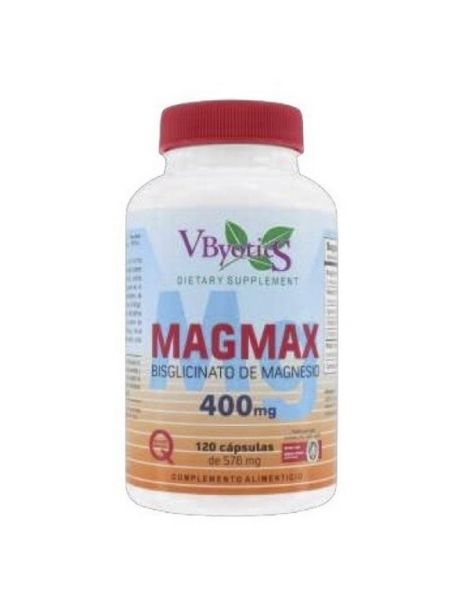 MagMax (Bisglicinato de Magnesio) VByotics - 120 cápsulas