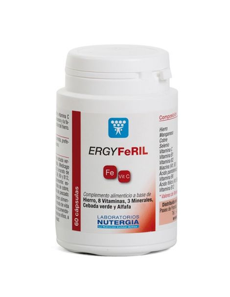 Ergyferil Nutergia - 60 cápsulas