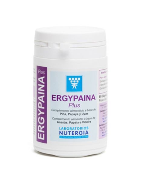 Ergypaina Plus Nutergia - 60 cápsulas