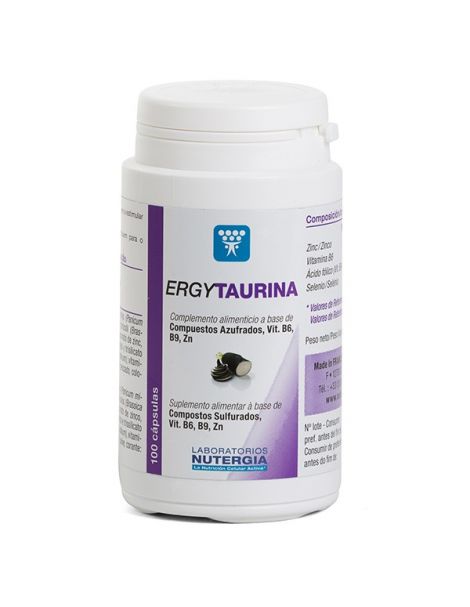 Ergytaurina Detox Nutergia - 60 cápsulas