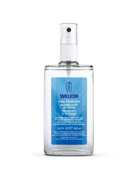 Desodorante de Salvia Weleda - 100 ml.