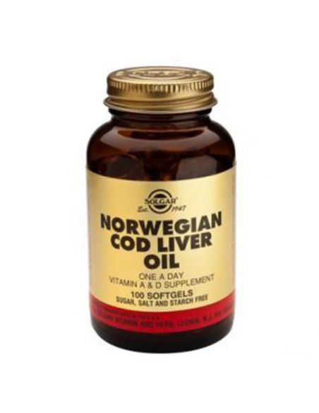 Aceite de Hígado de Bacalao Solgar - 250 perlas