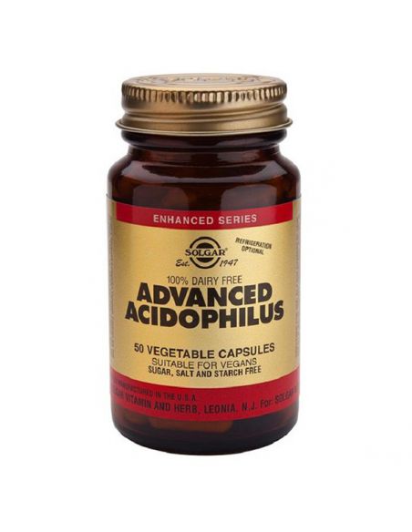 Acidophilus Avanzado Solgar - 100 cápsulas