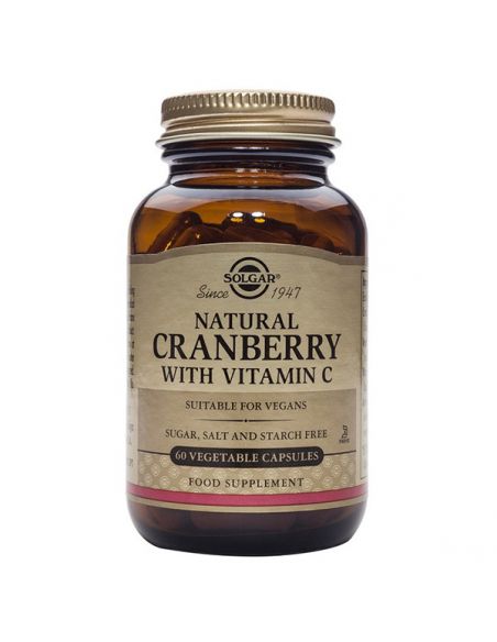 Arándano Rojo con Vitamina C Solgar - 60 cápsulas