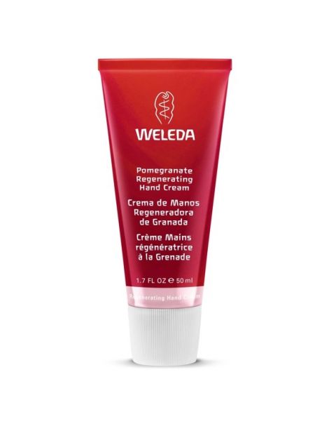 Crema de Manos Regeneradora de Granada Weleda - 50 ml.