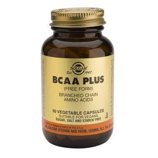 BCAA Plus Solgar - 50 cápsulas