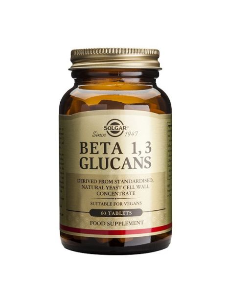 Beta 1,3 Glucanos Solgar - 60 comprimidos