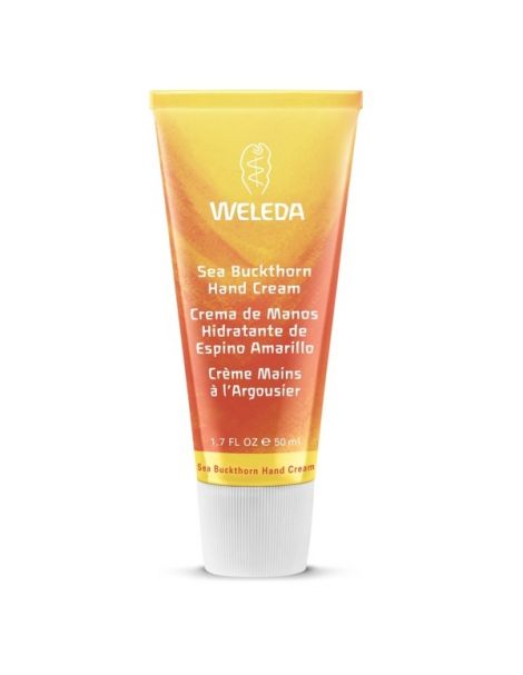 Crema de Manos Hidratante de Espino Amarillo Weleda - 50 ml.