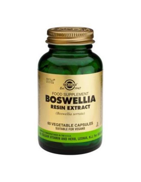 Boswellia Solgar - 60 cápsulas