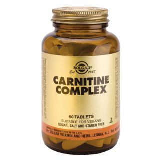 Carnitina Complex Solgar - 60 comprimidos