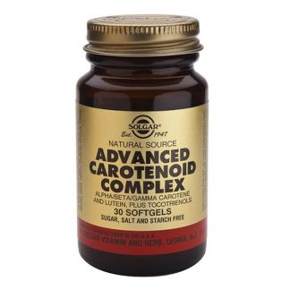 Carotenoides Complex Avanzado Solgar - 60 perlas