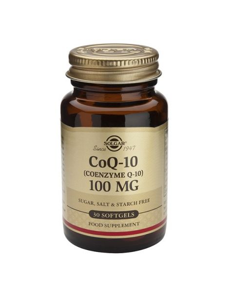 Coenzima Q10 100 mg. Solgar - 30 perlas
