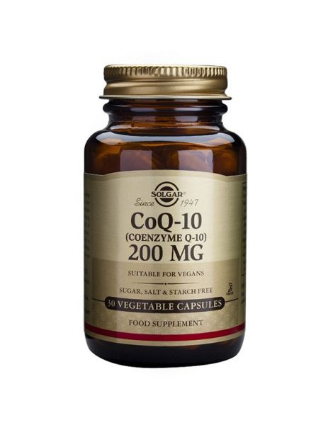 Coenzima Q10 200 mg. Solgar - 30 cápsulas