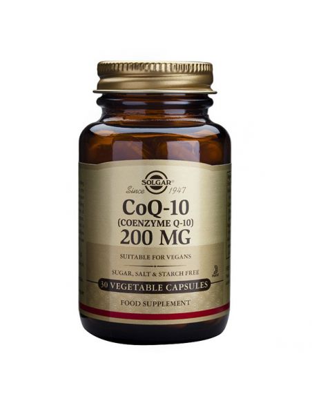 Coenzima Q10 200 mg. Solgar - 30 cápsulas