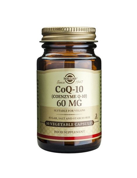 Coenzima Q10 60 mg. Solgar - 30 cápsulas