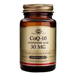 Coenzima Q10 en Aceite 30 mg. Solgar - 30 perlas