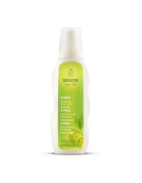 Leche Corporal Hidratante de Citrus Weleda - 200 ml.