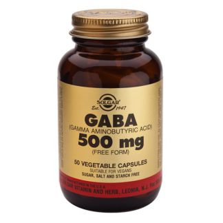 GABA Solgar - 50 cápsulas