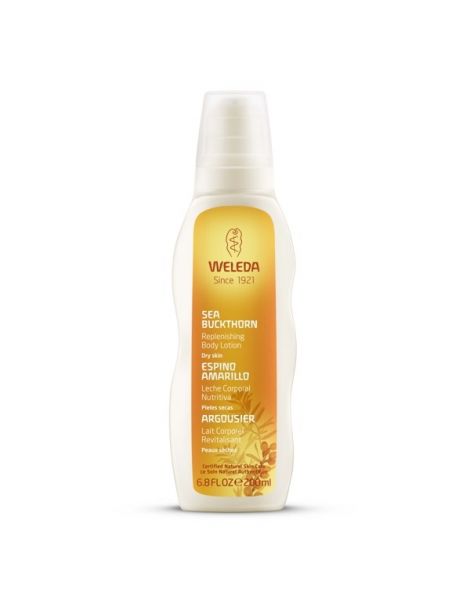 Leche Corporal Nutritiva de Espino Amarillo Weleda - 200 ml.