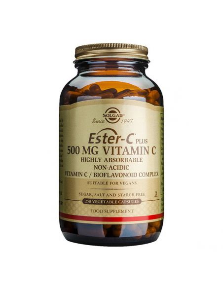 Ester-C Plus 500 mg. Solgar - 100 cápsulas