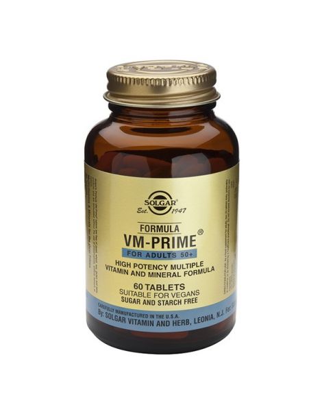 Fórmula VM Prime +50 Solgar - 60 comprimidos