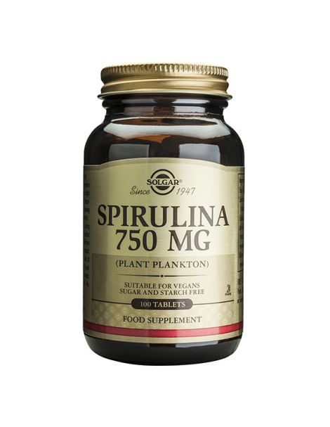 Espirulina Solgar - 80 cápsulas