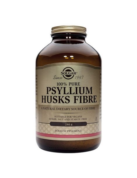 Fibra de Cáscaras de Psyllium Solgar - 280 gramos