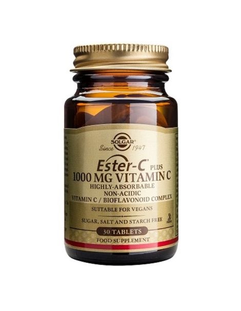 Ester-C Plus 1000 mg. Solgar - 30 comprimidos