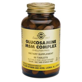 Glucosamina MSM Complex Solgar - 60 comprimidos