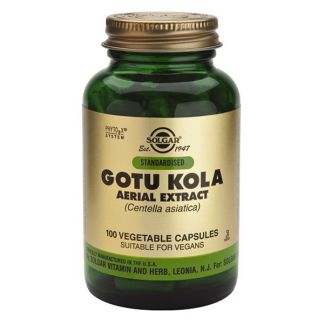 Gotu Kola Solgar - 100 cápsulas