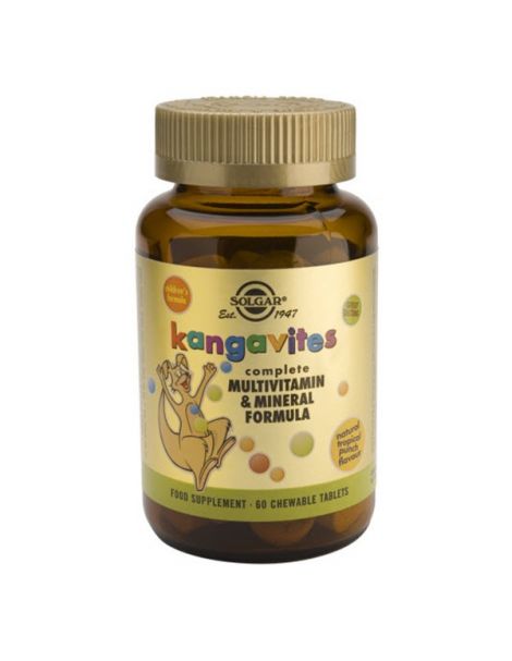 Kangavites Multi Frutas Tropicales Solgar - 60 comprimidos