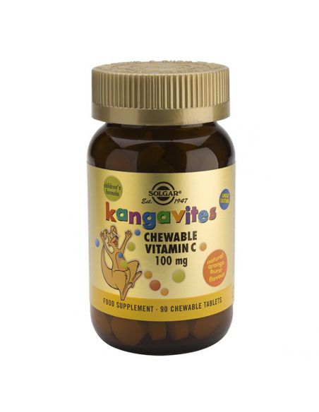 Kangavites Vitamina C Solgar - 90 comprimidos