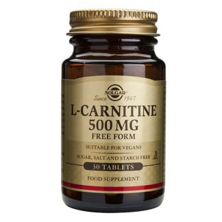 L-Carnitina Solgar - 30 comprimidos