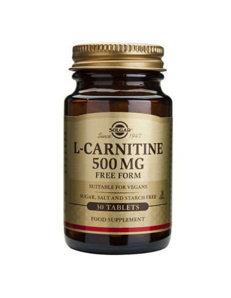 L-Carnitina Solgar - 30 comprimidos