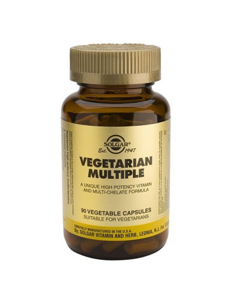 Multivitamínico Vegetariano Solgar - 90 cápsulas