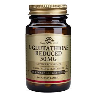 L-Glutation 50 mg. Solgar - 30 cápsulas