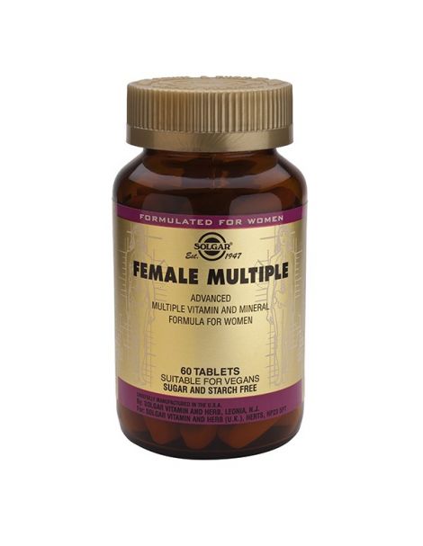 Female Múltiple (Mujer) Solgar - 60 comprimidos