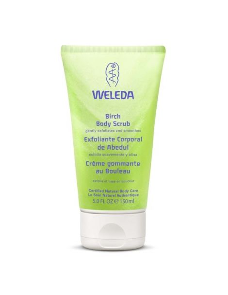 Exfoliante Corporal de Abedul Weleda - 150 ml.