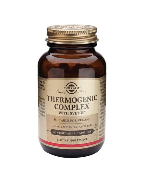 Thermogenic Complex Solgar - 60 cápsulas