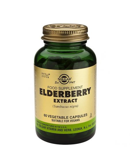 Sauco Solgar - 60 cápsulas