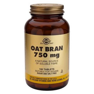 Salvado de Avena Solgar - 100 comprimidos