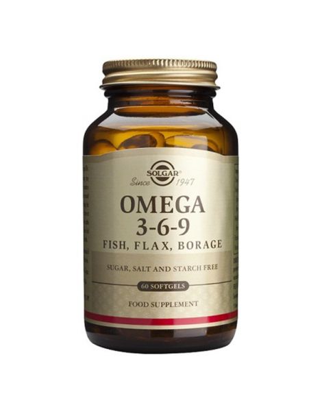 Omega 3-6-9 Solgar - 120 perlas