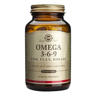 Omega 3-6-9 Solgar - 60 perlas