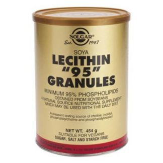 Lecitina de Soja Solgar - 454 gramos