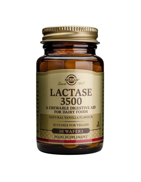 Lactasa 3500 Solgar - 30 comprimidos