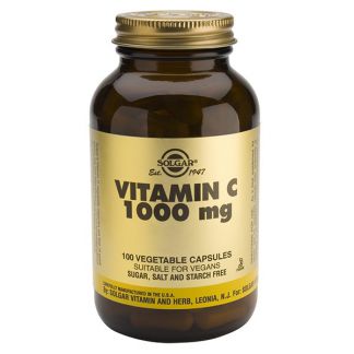 Vitamina C 1000 mg. Solgar - 100 cápsulas