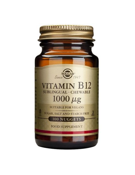 Vitamina B12 1000 mcg. Solgar - 100 comprimidos